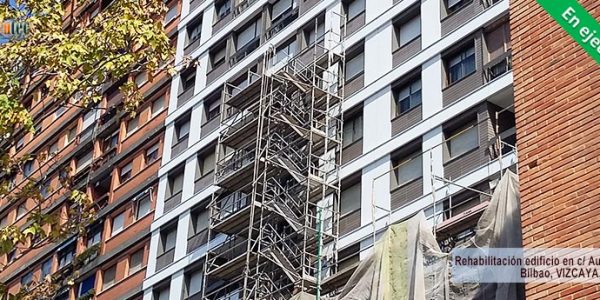 Rehabilitación de edificio en calle Autonomia de Bilbao