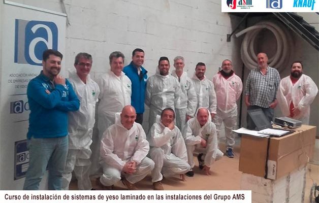 Curso de instaladores de sistemas de yeso laminado