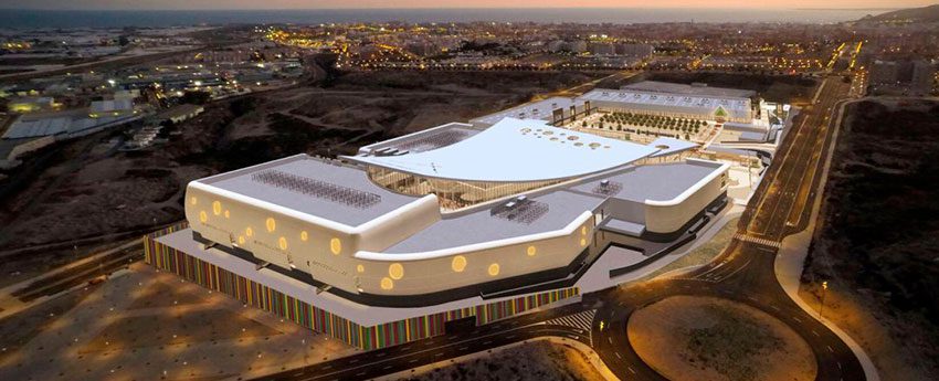 Instaladores de fachadas ventiladas de panel composite de aluminio ALUCOIL en Almería