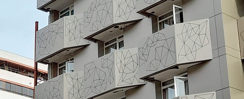 Instaladores de fachadas ventiladas de panel composite de aluminio ALUCOIL en Toledo