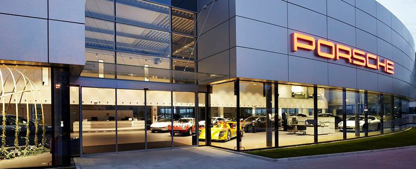 Concesionario de automóviles en Madrid, Porsche