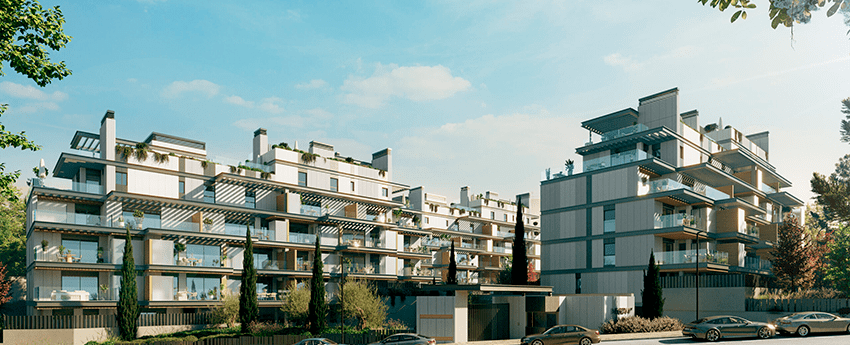 63 viviendas en Madrid, calle Mesena