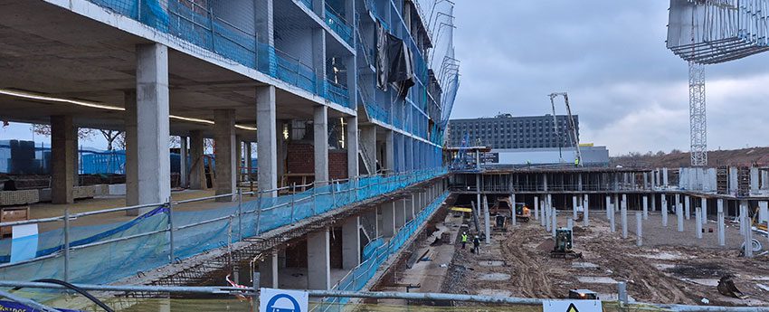 Hotel y residencia de estudiaantes en Madrid, Valdebebas, 947 apartamentos