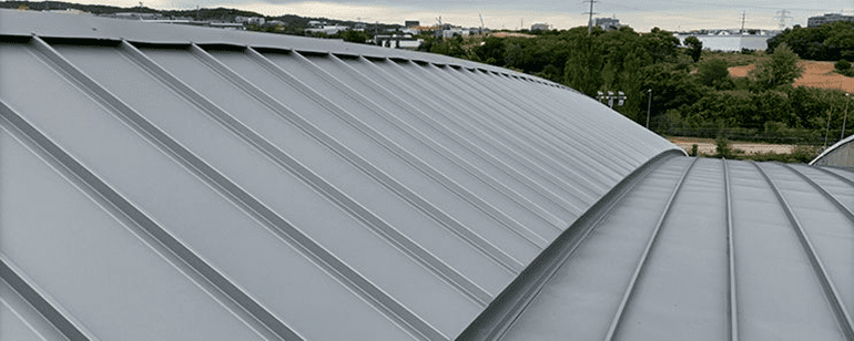 Cubiertas engatilladas de acero